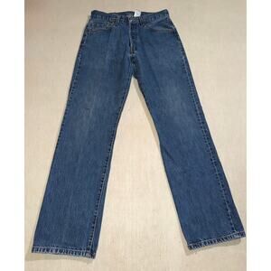 Levi’s Strauss men’s vintage 501 butterfly blue jeans